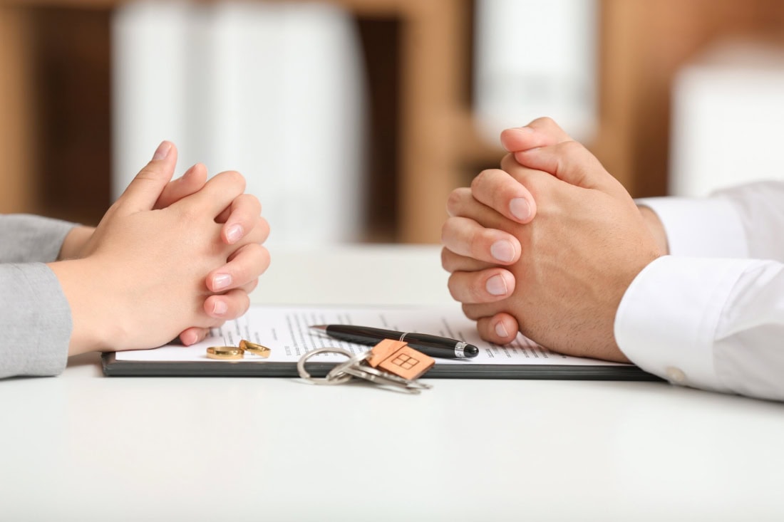 Advice on divorce and legal action.